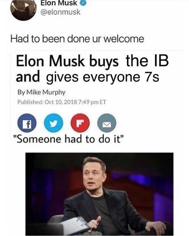 Elon Musk Buys And Deletes — No Nut November meme with fake headline about Musk buying Amy Schumer