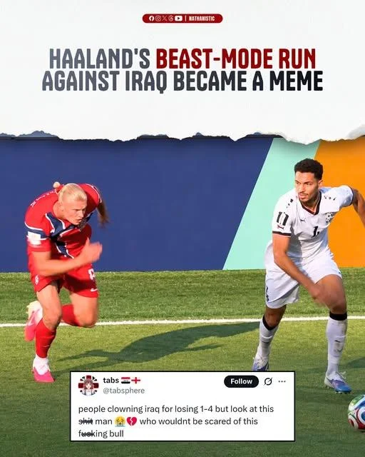 Erling Haaland Running