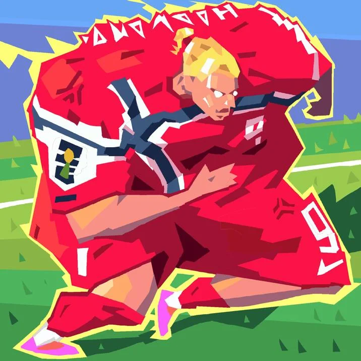Erling Haaland Running