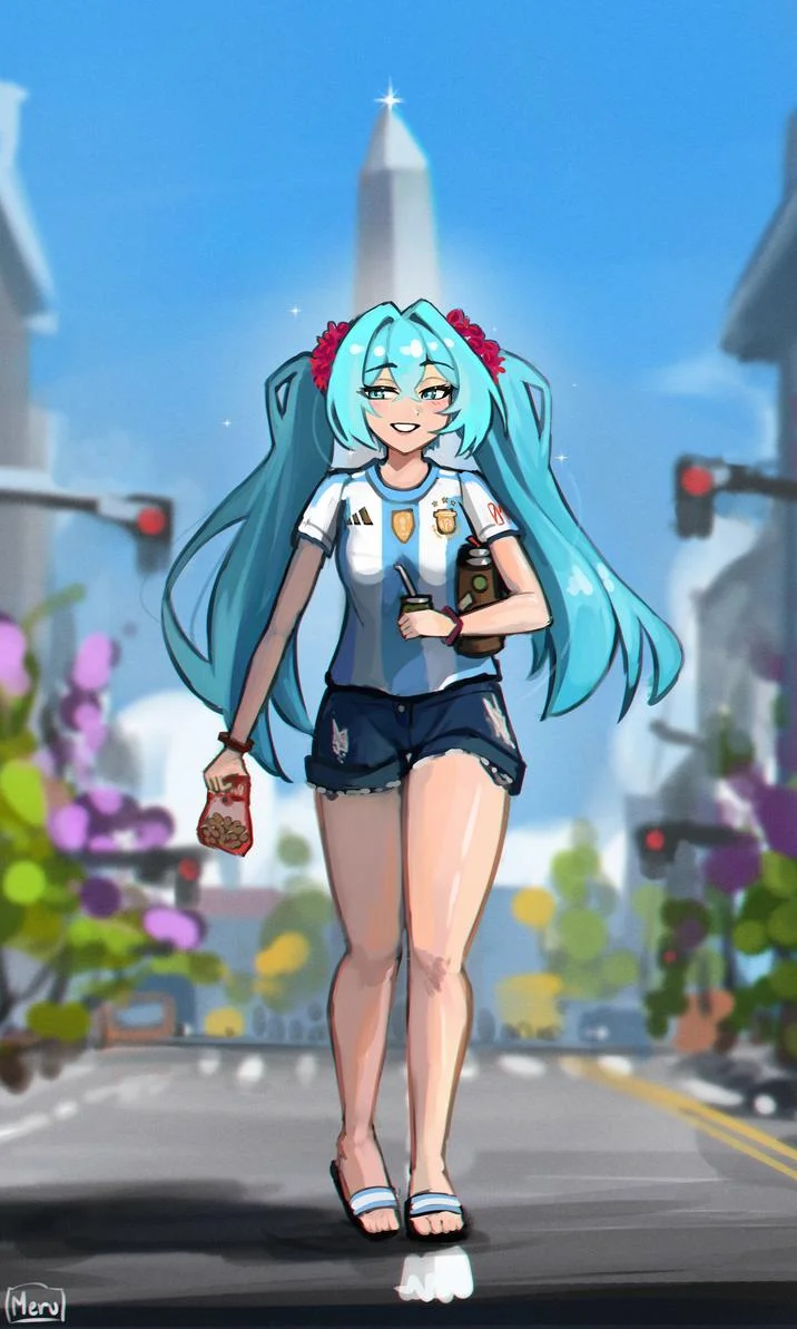 Every Countrys Miku Everything Miku — Meru FIFA AFA