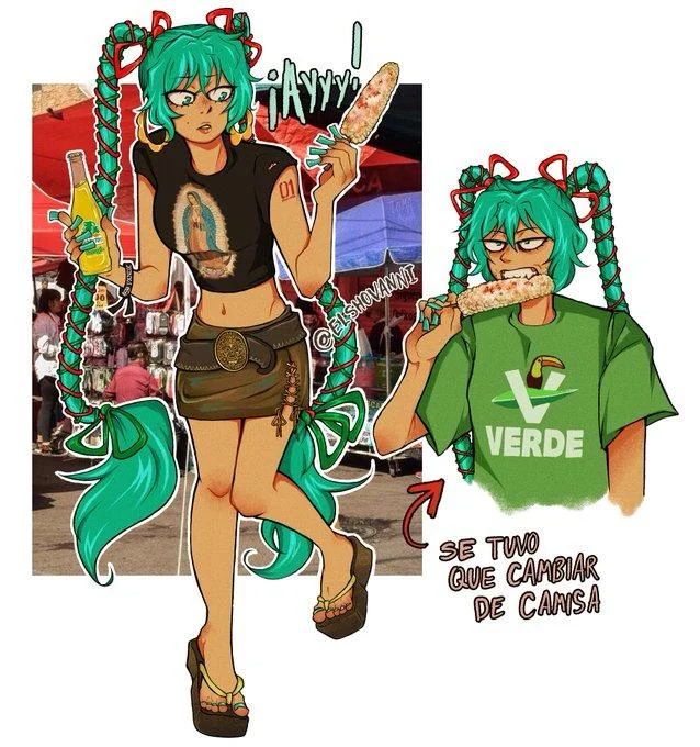 Every Countrys Miku Everything Miku — "She had to change her shirt"

Art by gio🥓vanni