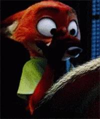 Animated fox character pressing paw to face in classic facepalm gesture.