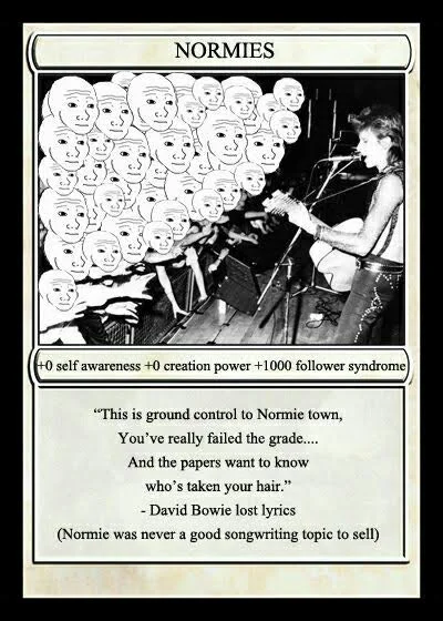 Fake Rares — NORMIES - Series 0 Card 9 by ROBNESS