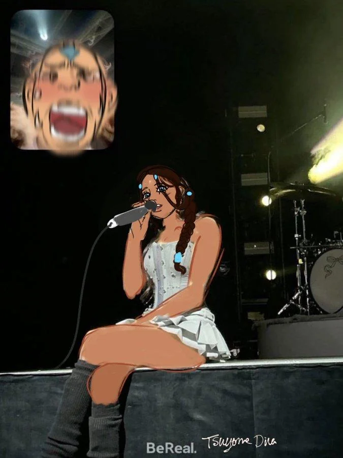 Fan Screaming At Madison Beer Performance Bereal — BeReal. Tsuyone Diva