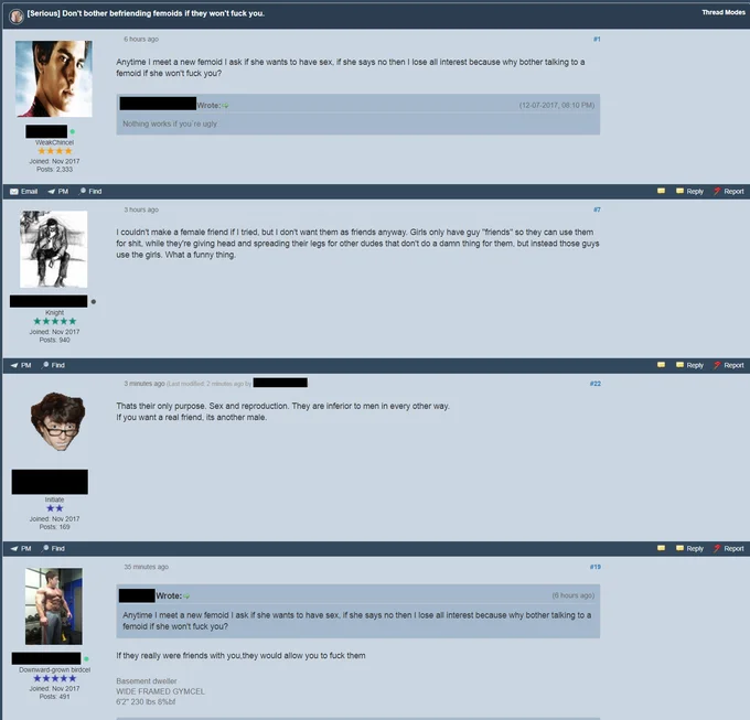 4chan greentext post from a woman's perspective ending 'It sucks to be a femoid'