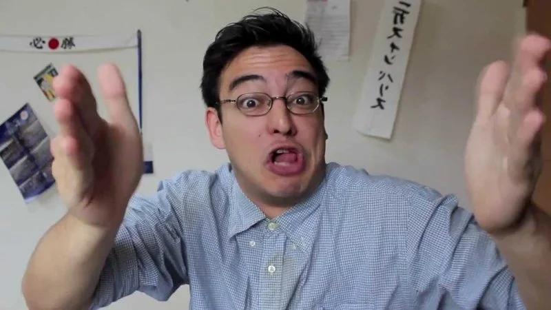 Filthy Frank Crying — Filthy Frank character in iconic pose