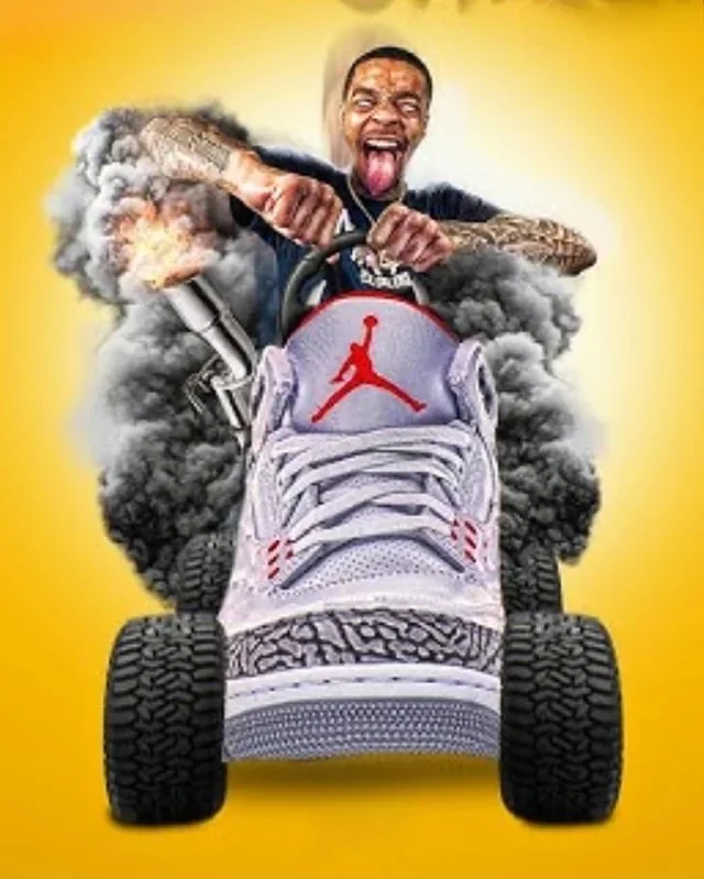 Flight Driving a Shoe
