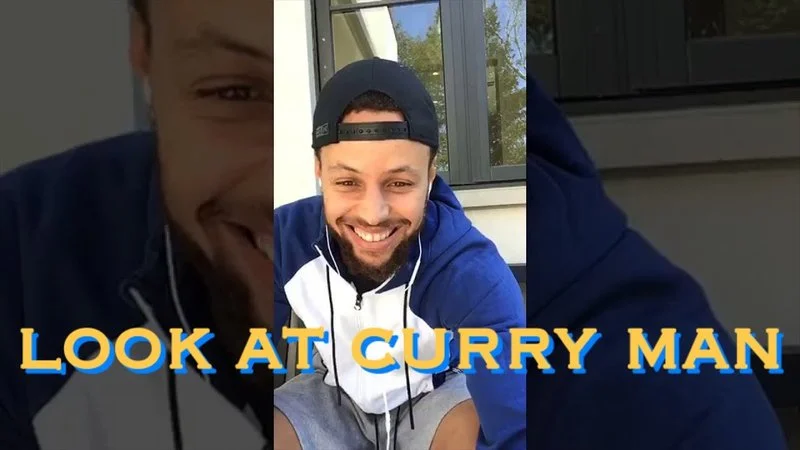 Flightreacts Look At Curry Man — YouTuber Flight in blue hoodie with 'LOOK AT CURRY MAN' text overlay.