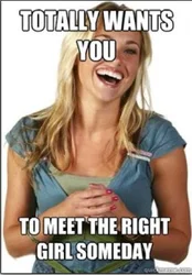 Friend Zone — Overly Attached Girlfriend meme about suggesting to meet other girls.
