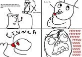 FUUUUU — A four-panel comic featuring simple line art with rageguy in extreme anger displaying the signature red FUUU-UUUU text.