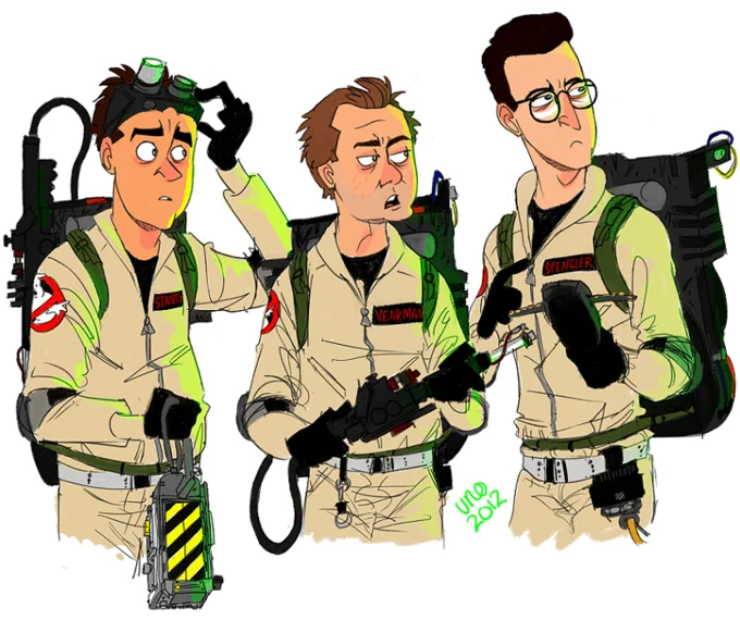 Tweet mourning the lack of a Ghostbusters 2016 sequel with a GIF of Kate McKinnon shooting a proton pack.