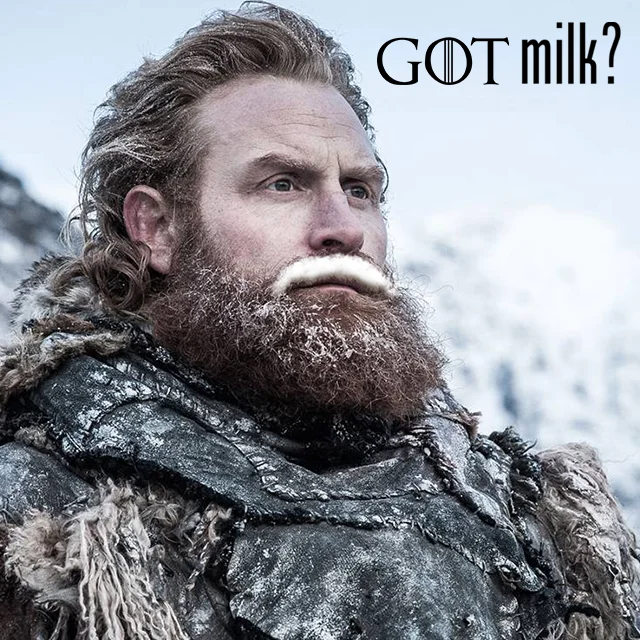Giants Milk — Tormund Giantsbane GOT milk meme thumbnail