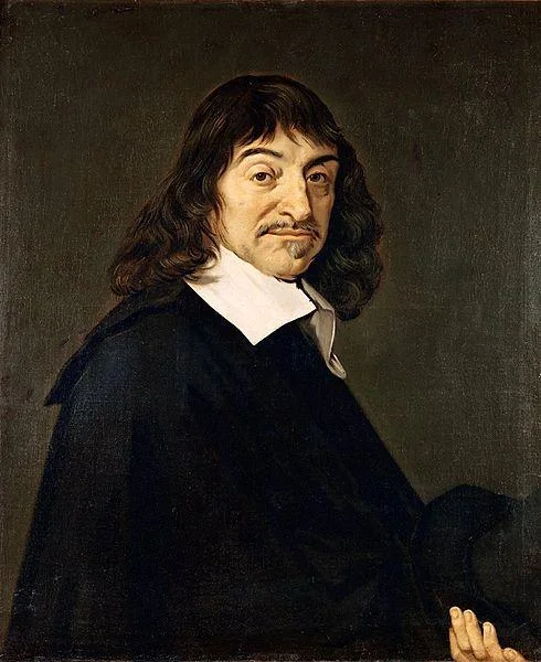 Give Her The Dick — Frans Hals portrait painting of René Descartes