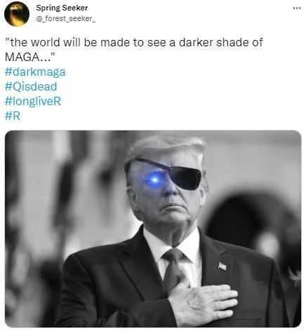 Glowing Eyes — Four panel escalating meme labeled who, whom, whomst, whomst'd with the final panel showing glowing blue laser eyes