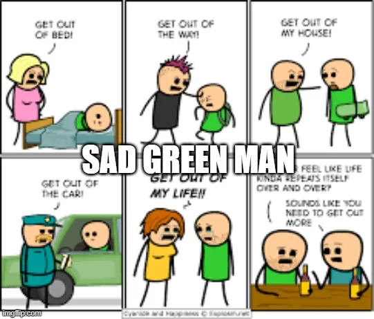 Green Man meme