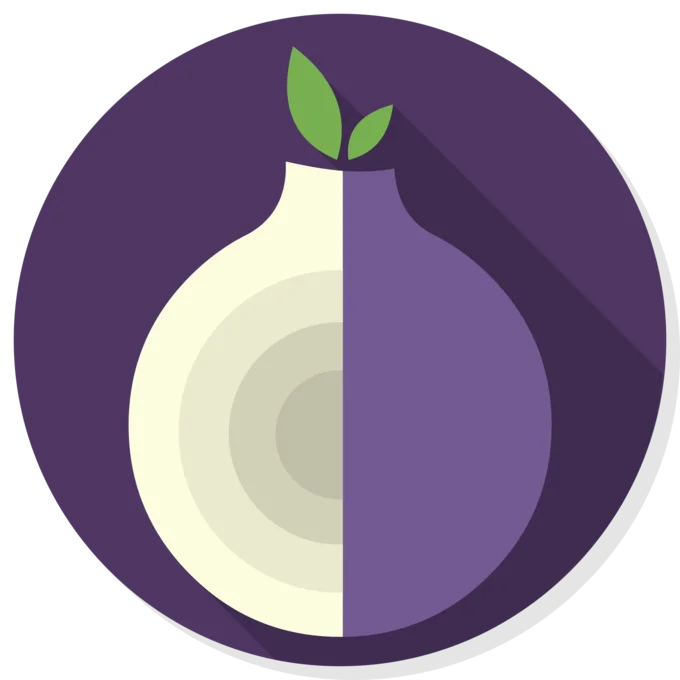 Hacktivism — Purple Tor Browser onion logo