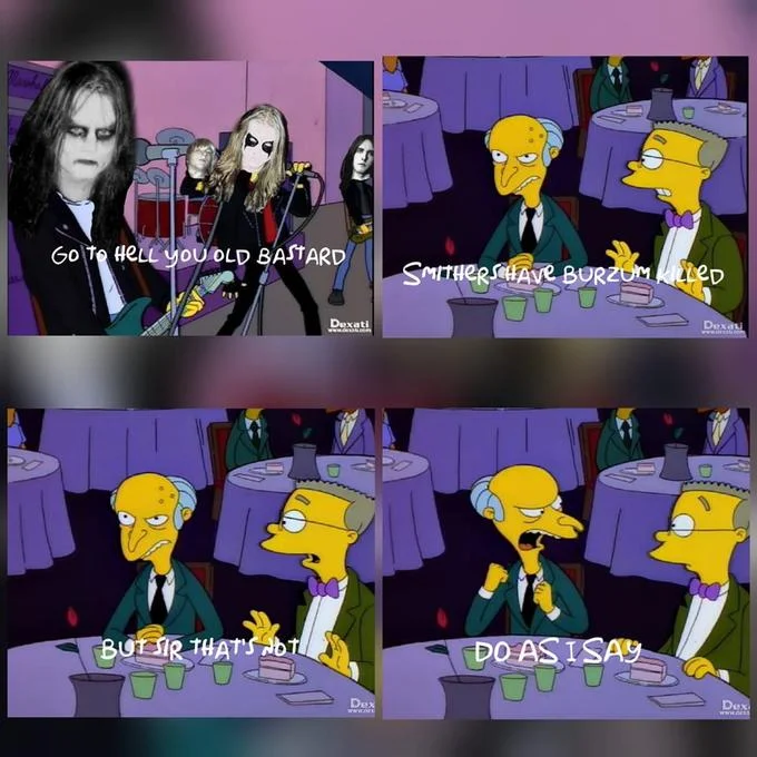 Have The Rolling Stones Killed — A four-panel grid displaying various metal band and artist variants of the 'Have X Killed' meme.