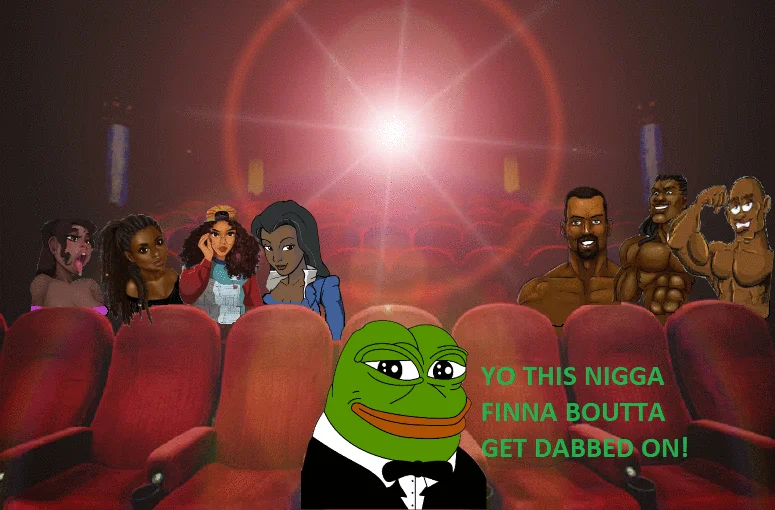 Parody 4chan greentext with a snake and picnic photo riffing on the He Cute format