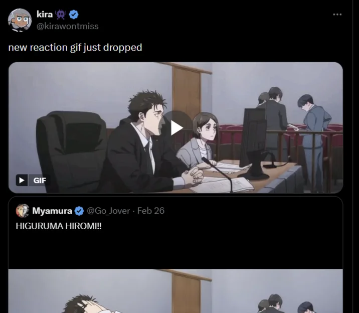 Higuruma Stressed Out