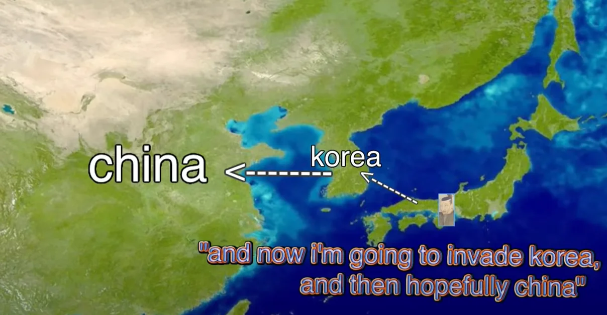 Meme using the 'knock knock, get the door, it's Religion' still from history of japan