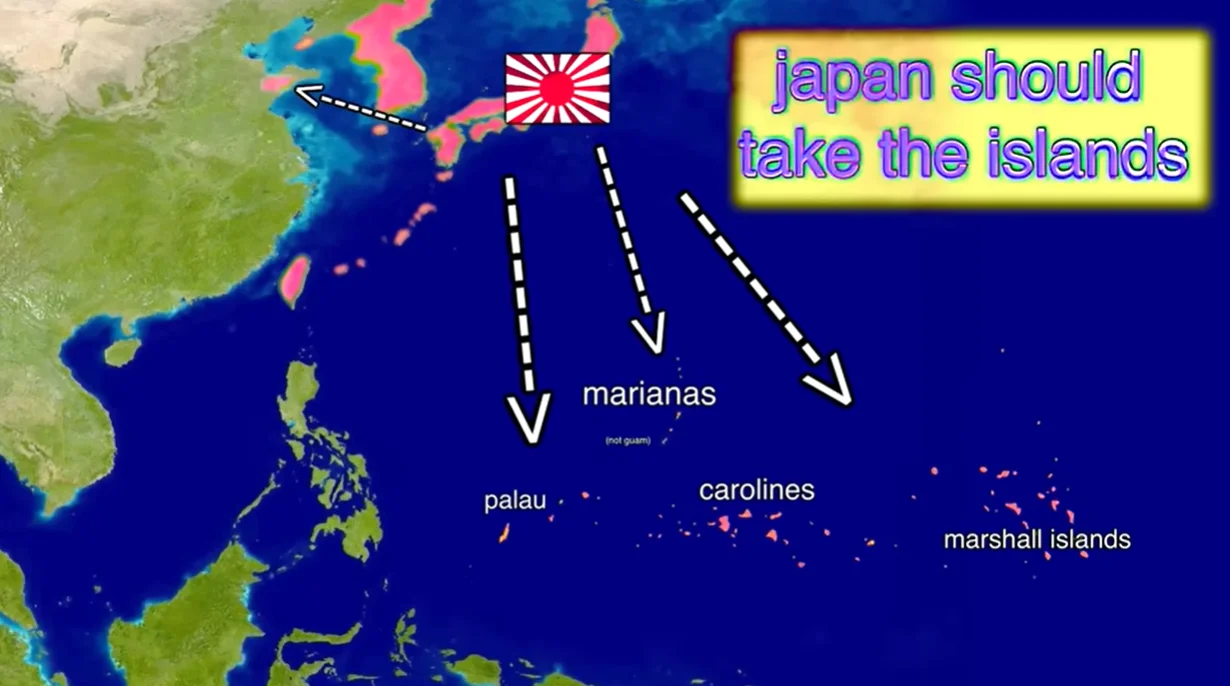 History of Japan — Four-panel comic with a character offering 'please try this religion'