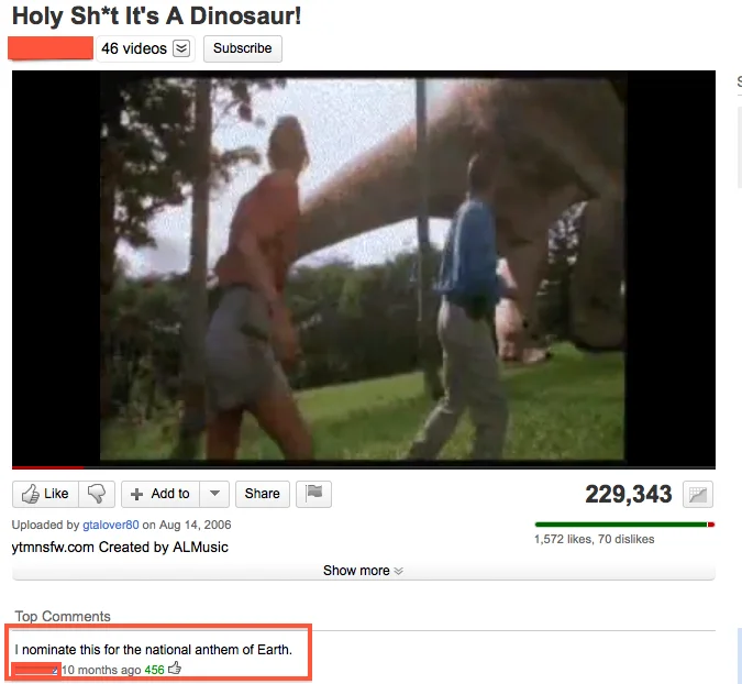 Holy Shit It's a Dinosaur! — Small animated Jurassic Park reaction GIF associated with the Holy Shit It's a Dinosaur meme