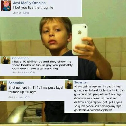Hood Irony — Meme image from urban meme culture archive