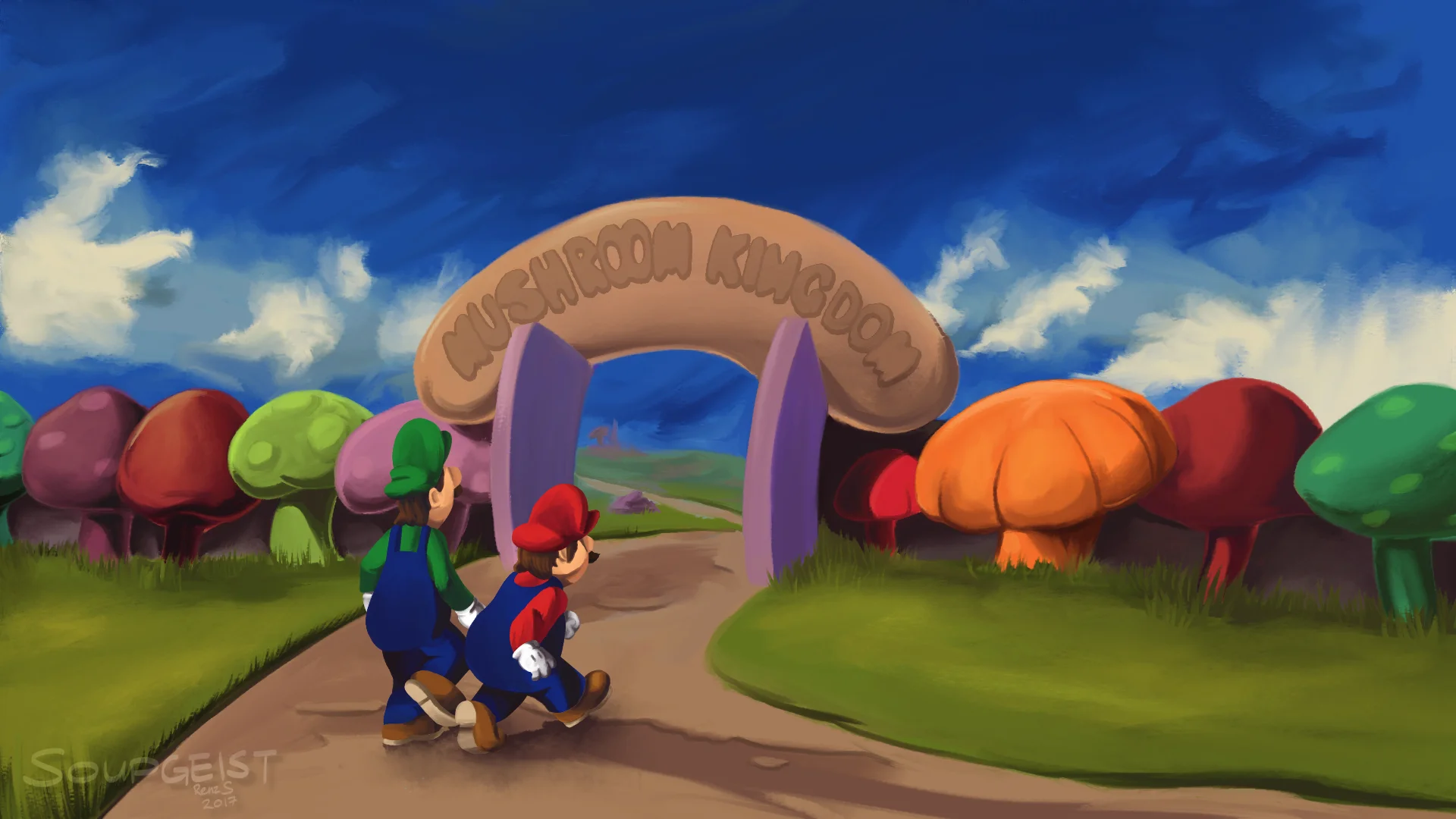 Supper Mario Broth tweet about Hollie Lohff influencing Hotel Mario's jumping mechanic and the game's hidden birthday message.