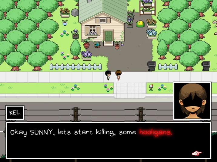 Human I Remember Youre Genocides — Omori parody with Kel telling Sunny 'lets start killing some hooligans'