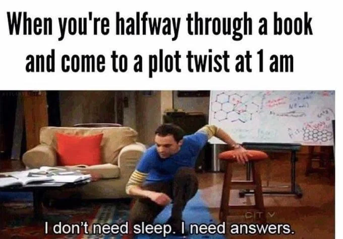 I Dont Need Sleep I Need Answers — Sheldon Cooper from The Big Bang Theory sits among papers and research materials in characteristic pose expressing obsessive