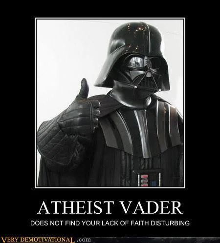 Darth Vader's "I Find Your Lack of Faith Disturbing" — Darth Vader macro reading 'I find your lack of originality disturbing'