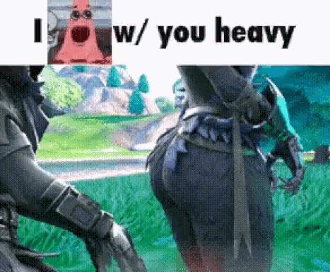I Fuck W You Heavy Fortnite Gif