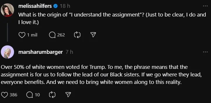 I Understood The Assignment