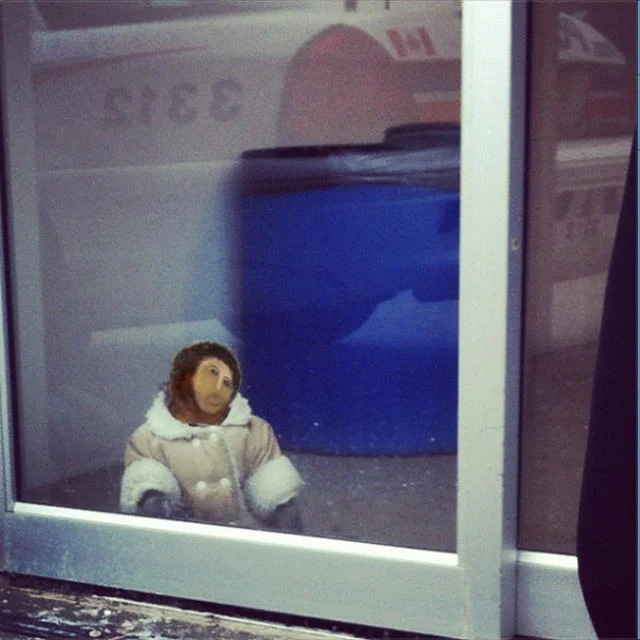 IKEA Monkey photoshopped with Nicolas Cage's face over the monkey