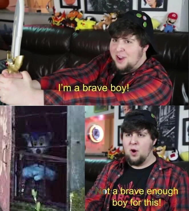I'm a Brave Boy — Brave boy meme with Sheldon Cooper from Big Bang Theory