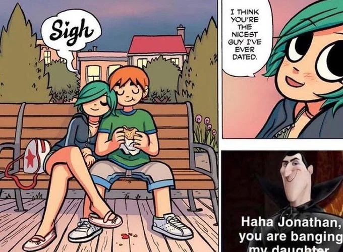 Im Stuff — Hybrid meme combining webcomic style with character screenshots related to I'm Stuff concept.