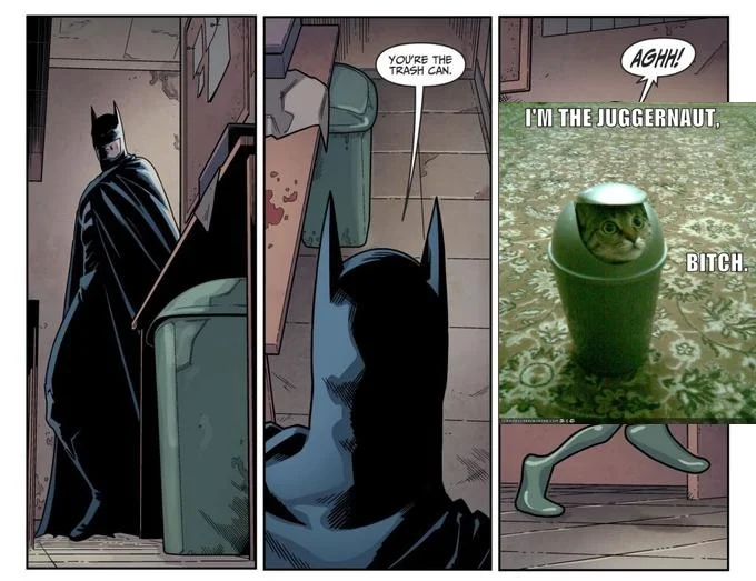 I'm The Juggernaut, Bitch! — Juggernaut comic panel with dialogue 'I am the Juggernaut, Agent!'