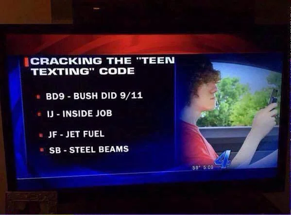 Meme captioned 'Is your child texting about classical music' with a joke glossary of composer references
