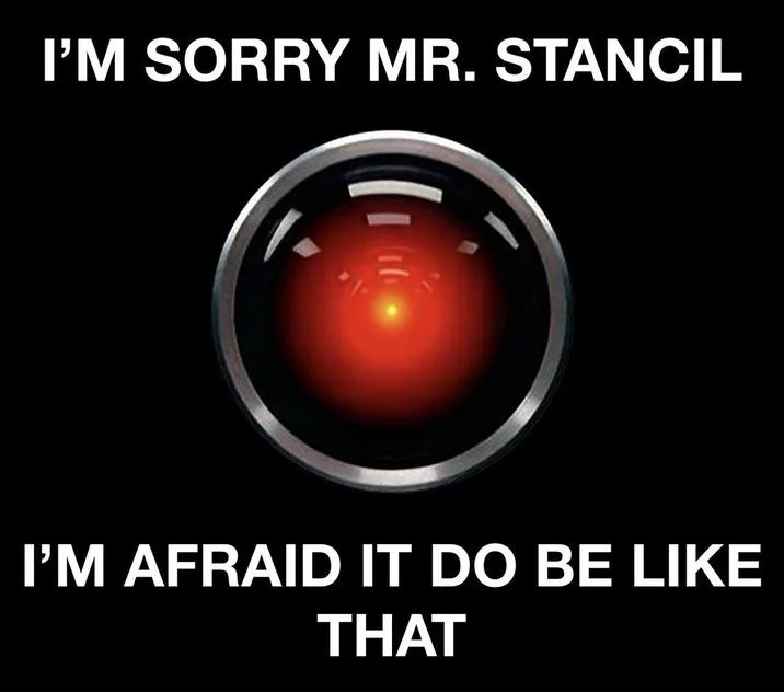 It Do Be Like That Mr Stancil — Daily Struggle meme with Will Stancil choosing between the Mr. Stancil meme and Grok roasts