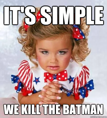 It's Simple, We Kill The Batman — Joker and Voldemort split-panel meme 'It's simple, kill the Batman / Who is this guy?'