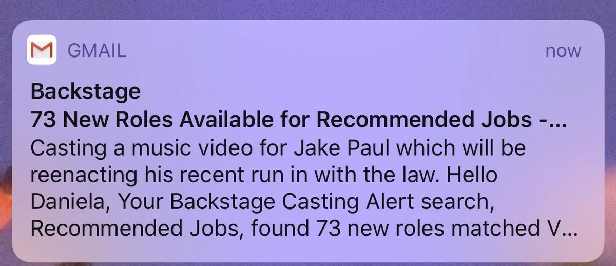 Tweet mocking Jake Paul casting call for a music video about his run-in with the law