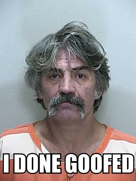 Jessi Slaughter Cyberbulling Controversy — Mugshot image macro with I Done Goofed caption