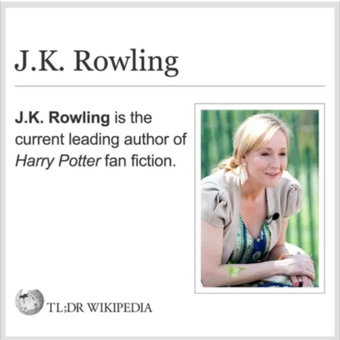 J.K. Rowling Tweet Parodies — Complex Pop Culture tweet about Rowling revealing Dumbledore and Grindelwald's sexual relationship