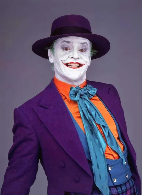 Jack Nicholson as the Joker in the 1989 Batman film