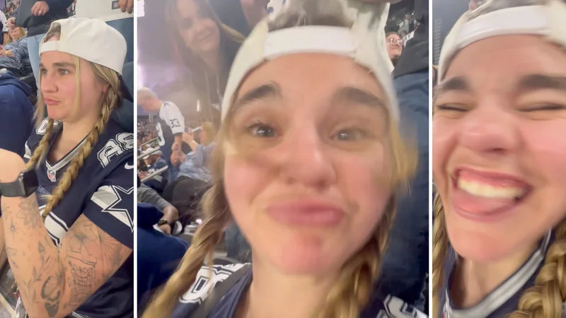 Just Josie Trust Me Im A Good Time At Sports Games Dallas Cowboys Video