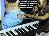 Kanye Interrupting — Kanye West interruption meme applied to rap artist comparison