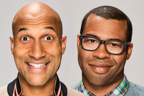 Key and Peele — Promotional headshot of Keegan-Michael Key and Jordan Peele smiling