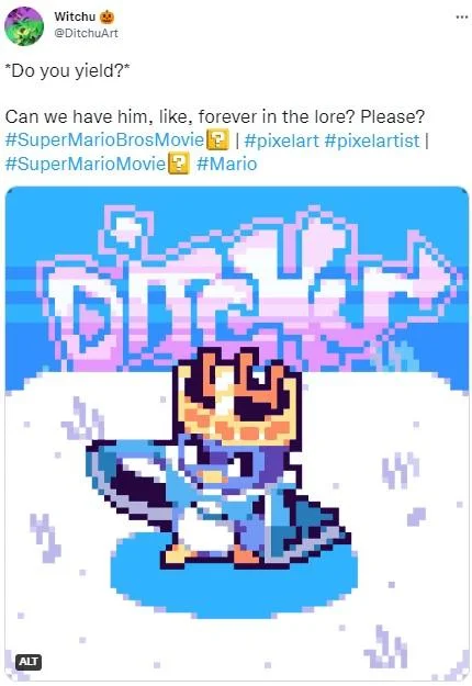 King Penguin's "Do You Yield?" — Two-panel meme template: King Penguin asking 'Do you yield?' above Bowser answering 'I do not.'.