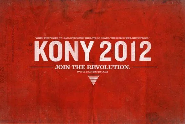 Kony 2012 red campaign poster variant