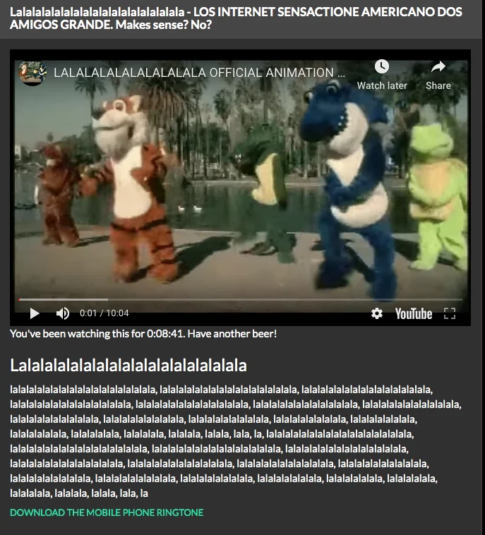 Lalalalalalalalalala